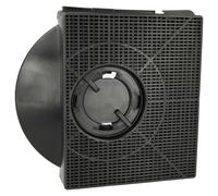 vhbw Filtre à charbon actif remplacement pour Zanussi Typ 303, MCFE10, Model 303 pour hotte aspirante - 21,3 x 20,7 x 4,1 cm
