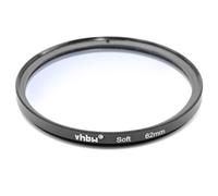 vhbw Filtre à effet flou artistique pour appareils photos, reflex numériques compatible avec Canon, Nikon, Olympus, Panasonic, Sony - 62 mm