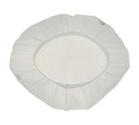 vhbw Filtre à membrane compatible avec Kärcher NT 25/1 Ap, NT 35/1 Ap, NT 30/1 Tact L, NT 30/1 Tact TE L aspirateur - Filtre textile blanc