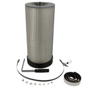 vhbw Filtre à particules fines remplacement pour Holzmann ABSFF850 pour centrale d'aspiration - particules fines avec brosses de nettoyage