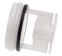 vhbw Filtre à peluches compatible avec Constructa CWF12J00, CWF12J01, CWF10X168W, CWF10W47 machine à laver, sèche-linge - 6,2 cm, avec joint