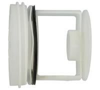 vhbw Filtre à peluches remplacement pour 481248058403 pour machine à laver, sèche-linge - 5,6 cm, avec joint