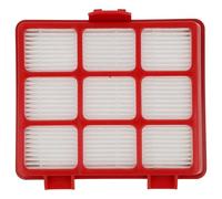 vhbw Filtre compatible avec Beko VCO 32804 AW, VCO 32801 AR, VCO 32801 AF, VCO 32818 WR aspirateur - filtre de sortie d'air, noir/blanc/rouge