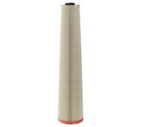 vhbw filtre compatible avec Dustcontrol DC 4000 PCB aspirateur - filtre HEPA orange / blanc