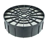 vhbw filtre compatible avec Kärcher T 11/1 Classic Re!Plast aspirateur - Filtre HEPA noir