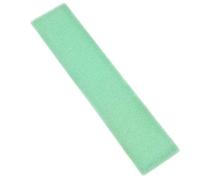 vhbw Filtre compatible avec LG VR1126TS, VR1128R, VR1128SIL, VR1227R, VR1228DS aspirateur - filtre de sortie d'air (filtre éponge), vert clair