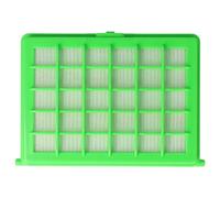 vhbw filtre compatible avec Moulinex Accessimo, City Space, Compacteo, Compacteo Ergo, MO 1511014 Q0 aspirateur - filtre HEPA blanc/vert