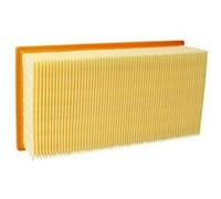 vhbw Filtre d'aspirateur compatible avec Kärcher NT 351 Eco, NT351 Profi aspirateur - Filtre principal, filtre plissé plat G