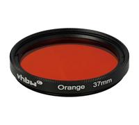 vhbw Filtre de Couleur Universel pour Les objectifs de Filetage de 37mm - Filtre Orange