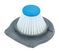 vhbw Filtre fin compatible avec Black & Decker HLVC315B01, Clean Slim, HLVC + aspirateur - Filtre à air blanc / gris / bleu