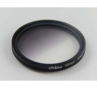 vhbw Filtre gradué de Couleur Universel Compatible avec Les objectifs de 49mm - Filtre dégradé Gris