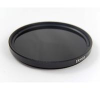 vhbw Filtre infrarouge universel 950nm pour compatible avec objectifs d'appareils photos de filetage 58mm - Filtre IR circulaire, noir