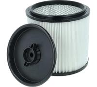 vhbw filtre plissé compatible avec Einhell TE-VC 2025 SACL EX CH, 2025 SACL, 2025 SACL EX ARG aspirateur à sec/humide - noir/blanc