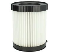 vhbw filtre plissé compatible avec Fein ASBS 18-10 aspirateur - blanc