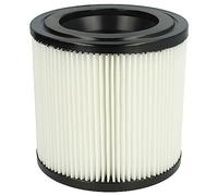 vhbw filtre plissé compatible avec Kärcher NT 22/1, 48/1, 27/1 aspirateur - noir/blanc, nettoyable
