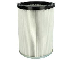 vhbw filtre plissé compatible avec Kärcher NT 70/2 Tc, NT 70/2 Tc *EU, NT 70/3, NT 70/3 *EU, NT 70/3 Me Tc, NT 70/3 Me Tc *EU, NT 70/3 Tc aspirateur - blanc