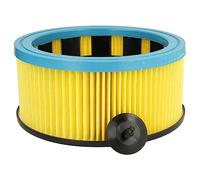 vhbw filtre plissé compatible avec Stier SNT-32 Premium, SNT-20 Premium aspirateur à sec/humide - bleu/jaune
