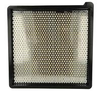 vhbw filtre plissé plat compatible avec Kärcher KM 75/40 W P Jubilee, KM 75/40 W P Edition autolaveuse, balayeuse - Filtre à air de rechange