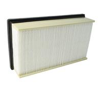 vhbw filtre plissé plat compatible avec Kärcher NT361, NT 40/1 Tact, NT40 aspirateur sec/humide, aspirateur - Élément filtrant