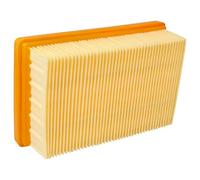 vhbw Filtre plissé plat compatible avec Kärcher WD 4 S V-20/5/22, WD 4 V-20/5/22, WD 5 P S V-25/5/22 aspirateur - Élément filtrant