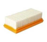 vhbw Filtre plissé plat compatible avec Nilfisk Attix 33-2M IC | 33-2M PC aspirateur sec et humide - Filtre de refroidissement du moteur