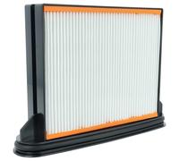 vhbw filtre plissé plat F8 compatible avec Berner BWDVC Top Permanent, Top Perm, Perm M BG aspirateur industriel