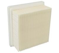 vhbw filtre plissé plat L - M avec grille de protection compatible avec Flex VC 6 L MC 18.0, MC aspirateur