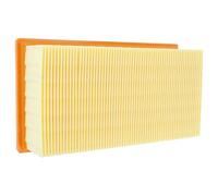 vhbw Filtre plissé plat remplacement pour Kärcher 6.904-068.0, 6.904-156.0 pour aspirateur sec/humide, aspirateur - Élément filtrant