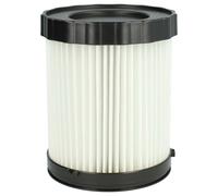 vhbw filtre plissé remplacement pour Bosch 1 600 A01 1RT, 2 608 000 663 pour aspirateur - blanc