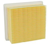 vhbw filtre plissé remplacement pour Flex FE VC 6 M, 487.26 pour aspirateur à sec/humide - blanc / jaune 3000 cm²