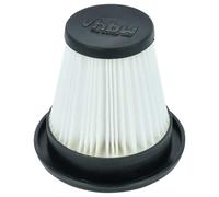 vhbw filtre plissé remplacement pour Stihl SA030801900 pour aspirateur à sec/humide - noir/blanc