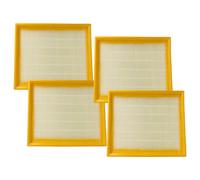 vhbw filtre remplacement pour Festool HF CT 26/36/48, 203759 pour aspirateur - filtre HEPA blanc / jaune