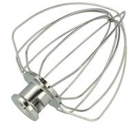 vhbw Fouet pâtissier remplacement pour KitchenAid 5KSM5THWWSS pour robot de cuisine - acier inoxydable