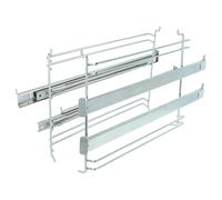vhbw Glissières télescopiques compatible avec Gorenje EI5352XPC, EI6351XPC four, 36,6 x 23,7 x 6,8cm