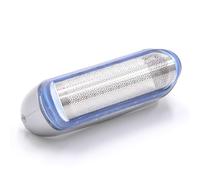 vhbw Grille de rasoir de rechange compatible avec Braun 5734, CruZer1, CruZer2, CruZer3 rasoir électrique - avec cadre, argent / bleu