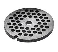 vhbw Grille taille 32 compatible avec Fama hachoir à viande - Diamètre des trous 8mm, trou central 13,4mm, acier