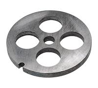 vhbw Grille taille 32 pour hachoir à viande - Diamètre des trous 28mm, trou central 13,4mm, acier