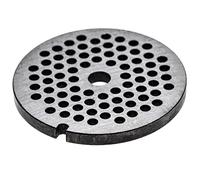 vhbw Grille taille 32 pour hachoir à viande - Diamètre des trous 6mm, trou central 13,4mm, acier