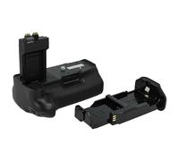 vhbw Grip batterie, poignée d'alimentation compatible avec Canon EOS 550D, 700D, Kiss X4, Kiss X5, Kiss X7i, Kiss X6, 650D, 600D appareil photo