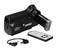 vhbw Grip Batterie, poignée d'alimentation Compatible avec Nikon D5100, D5200, D5300 Appareil Photo + molette de sélection, Plastique/métal