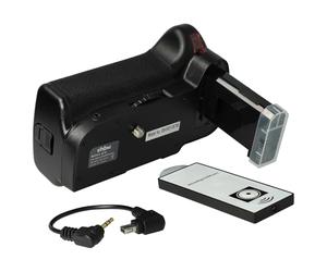 vhbw Grip Batterie, poignée d'alimentation Compatible avec Nikon D5100, D5200, D5300 Appareil Photo + molette de sélection