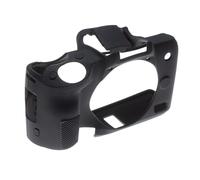 vhbw Housse compatible avec Canon EOS M50 appareil photo - étui, silicone, noir