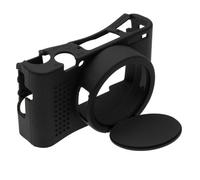 vhbw Housse compatible avec Sony Cyber-Shot DSC-RX100 M7 appareil photo - étui silicone, noir