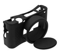 vhbw Housse Compatible avec Sony Cyber-Shot DSC-RX100 M7 Appareil Photo - étui Silicone, Noir