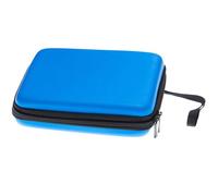 vhbw Housse compatible pour Nintendo 2DS console de jeux - housse de protection, housse de transport, bleu, noir