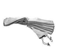 vhbw Housse de protection remplacement pour Nilfisk 42000303 pour tuyaux d'aspiration centralisée - Ø 60 mm, 11 m long gris