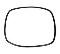 vhbw Joint compatible avec Hotpoint CX64STT#, CX65E9#, CX64ST6T#, CX65SP1#, CX65E9F#, CX65SEA# - 43x32x0,8 cm, avec crochets à angle noir