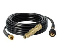 vhbw Kit d'accessoires 2 pcs compatible avec Bosch Aquatak 10+, 115, 10, 110, 100 nettoyeur haute pression - raccord, rallonge tuyau