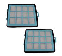 vhbw Kit de 2x filtre d'admission compatible avec Philips PowerPro Eco FC9720/09, FC9721/09, FC9722/09, FC9722/19 aspirateurs