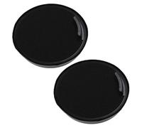 vhbw Kit de 2x Filtres compatible avec Bosch BGS05A225/02, BGS05A225/03, BGS05AAA1/02 aspirateur - filtre de sortie d'air, noir / blanc